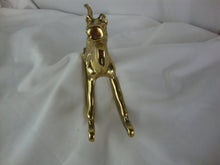 Load image into Gallery viewer, Vintage Brass Rocking Horse Table Figurine
