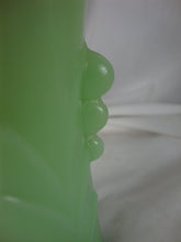 Load image into Gallery viewer, Vintage Fire King Jadeite Art Deco Leaf Vase
