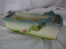 Load image into Gallery viewer, Vintage Hull W14-10 Floral Ceramic Rectangular Planter
