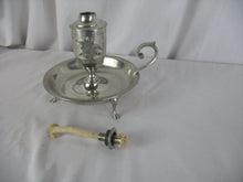 Load image into Gallery viewer, Vintage Shirley Handmade Anheuser Busch Metal Oil Cigar Table Lamp
