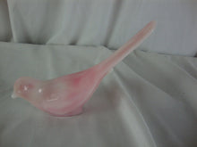 Load image into Gallery viewer, Vintage Fenton Pink Slag Glass Rosalene Happiness Bird Glass Figurine
