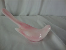 Load image into Gallery viewer, Vintage Fenton Pink Slag Glass Rosalene Happiness Bird Glass Figurine
