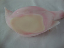 Load image into Gallery viewer, Vintage Fenton Pink Slag Glass Rosalene Happiness Bird Glass Figurine
