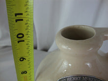 Load image into Gallery viewer, 1972 Henry McKenna Half Gallon Stoneware Empty Decanter with Cork Pour Stopper
