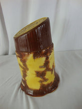 Load image into Gallery viewer, 1975 Royal Halburton China Wild Wonderful West Virginia Tree Stump Leaf Decanter
