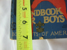 Load image into Gallery viewer, 1939 Boy Scout Handbook Softcover Rockwell Cover Art
