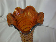 Load image into Gallery viewer, Vintage Imperial Glass Marigold Carnival Glass Vase
