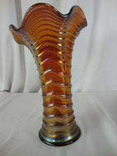 Load image into Gallery viewer, Vintage Imperial Glass Marigold Carnival Glass Vase
