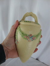 Load image into Gallery viewer, Antique Roseville Pottery La Rose Floral Wall Pocket Decor
