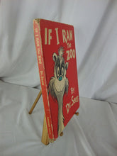 Load image into Gallery viewer, 1950 Dr. Seuss If I Ran The Zoo Random House Hardcover Children&#39;s Book
