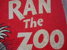 Load image into Gallery viewer, 1950 Dr. Seuss If I Ran The Zoo Random House Hardcover Children&#39;s Book
