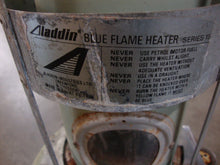 Load image into Gallery viewer, Vintage Aladdin Blue Flame Metal Propane Portable Heater
