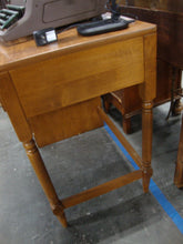 Load image into Gallery viewer, Vintage Ethan Allen Nutmeg Maple Four Drawer Student Desk
