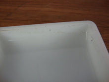 Load image into Gallery viewer, 1950s The American Cabinet Co. Milk Glass Ribbed Slanted Dental Equipment Tray
