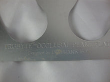 Load image into Gallery viewer, Two Vintage Trubyte Occlusal Aluminum Plates with Clear Plastic Millimeter Rule
