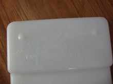 Load image into Gallery viewer, 1950s The American Cabinet Co. Milk Glass Double Ribbed Dental Equipment Tray
