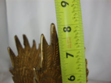 Load image into Gallery viewer, Vintage Brass Eagle Landing Table Bird Figurine
