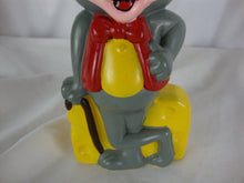 Load image into Gallery viewer, Vintage Chuck-E-Cheese Hard Plastic Coin Bank No Stopper
