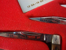 Load image into Gallery viewer, 1988 Winchester Model 37 Red Letter Series Limited Edition Five Knife Collector Set
