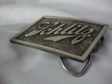 Load image into Gallery viewer, 1975 Schlitz Beer Bergamot Brass Works Metal Belt Buckle
