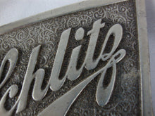 Load image into Gallery viewer, 1975 Schlitz Beer Bergamot Brass Works Metal Belt Buckle
