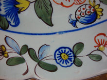 Load image into Gallery viewer, Vintage K&amp;G French Faience Cottage Floral Decor Plate
