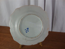 Load image into Gallery viewer, Vintage K&amp;G French Faience Cottage Floral Decor Plate
