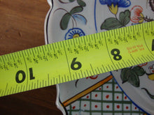 Load image into Gallery viewer, Vintage K&amp;G French Faience Cottage Floral Decor Plate
