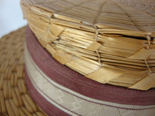 Load image into Gallery viewer, Vintage Henneberry Straws of Quality Men&#39;s 7 1/8 Straw Woven Hat
