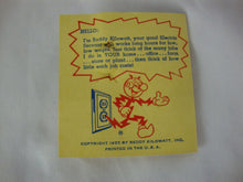 Load image into Gallery viewer, 1955 Reddy Kilowatt Your Favorite &quot;Pin-Up&quot; Pamphlet with Metal Reddy Stick Pin
