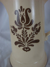 Load image into Gallery viewer, Vintage Pfaltzgraff USA Village Yellow/Brown Stoneware Coffee Pot with Lid

