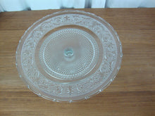Load image into Gallery viewer, Vintage Tiara Clear Glass Pedestal Cake Stand
