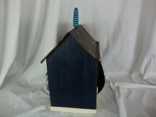 Load image into Gallery viewer, Handmade Nautical Sailing Ship Solid Wood Painted Birdhouse Decor
