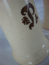 Load image into Gallery viewer, Vintage Pfaltzgraff Village Stoneware Salt and Pepper Shaker Table Set
