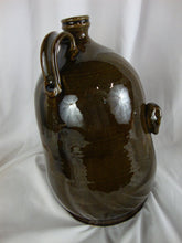 Load image into Gallery viewer, Marvin Bailey Pottery Olive Green 8 Tooth 11 Inch Ugly Face Jug
