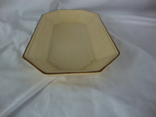 Load image into Gallery viewer, Vintage Pfaltzgraff Village Yellow/Brown Stoneware Angular Bread Platter
