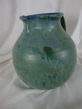 Load image into Gallery viewer, Marvin Bailey Early Green/Blue Pottery Pitcher
