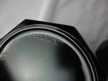 Load image into Gallery viewer, Vintage Arcoroc France Black Glass Octime Coffee Mugs Set of 4
