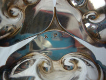 Load image into Gallery viewer, Vintage Silverplate Divided Shell Motif Nut Trinket Small Dish
