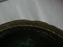 Load image into Gallery viewer, Vintage Turkish Handmade Copper Tin Cook Pan Decor Iron handle 10 1/4" Diameter
