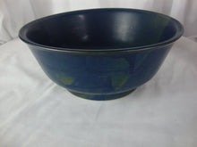 Load image into Gallery viewer, Vintage Nancy Patterson Lamb Taiwan Iron Mountain Blue Ridge Stoneware Serving Bowl

