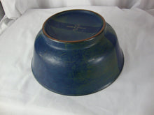 Load image into Gallery viewer, Vintage Nancy Patterson Lamb Taiwan Iron Mountain Blue Ridge Stoneware Serving Bowl
