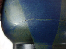 Load image into Gallery viewer, Vintage Nancy Patterson Lamb Taiwan Iron Mountain Blue Ridge Stoneware Serving Bowl
