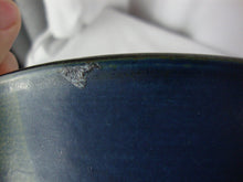 Load image into Gallery viewer, Vintage Nancy Patterson Lamb Taiwan Iron Mountain Blue Ridge Stoneware Serving Bowl
