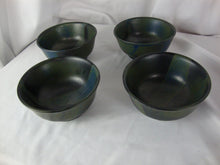 Load image into Gallery viewer, Vintage Nancy Patterson Lamb Taiwan Iron Mountain Blue Ridge Stoneware Bowl Set of 4

