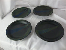 Load image into Gallery viewer, Vintage Nancy Patterson Lamb Taiwan Iron Mountain Blue Ridge Stoneware Salad Plates Set of 4
