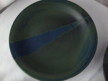 Load image into Gallery viewer, Vintage Nancy Patterson Lamb Taiwan Iron Mountain Blue Ridge Stoneware Salad Plates Set of 4
