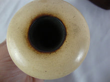 Load image into Gallery viewer, Vintage Calabash Sherlock Holmes Style Meerschaum Bowl Pipe with Wood Stand Used
