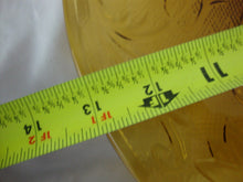 Load image into Gallery viewer, Vintage Tiara Sandwich Amber Glass Low Pedestal Cake Bakery Stand
