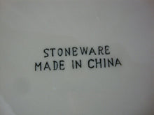 Load image into Gallery viewer, Vintage Stoneware China Dinner Plates Green Ring Set of 4
